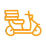 food delivery bike