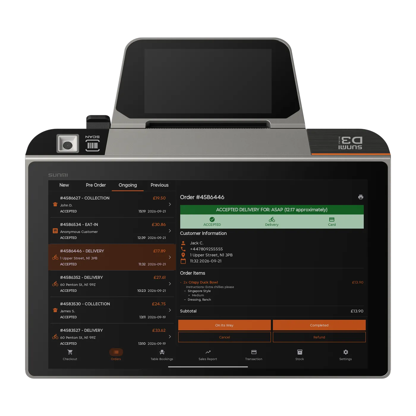 Order Manager App